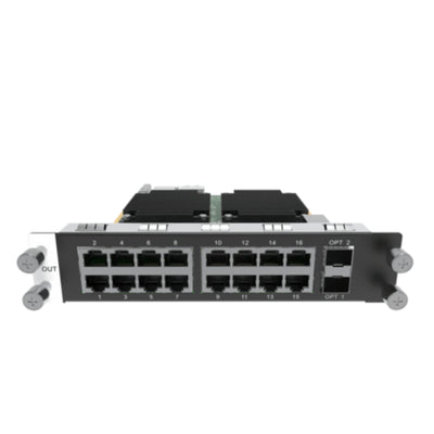 NovaStar 124302 H_16xRJ45+2xFiber H Series 16x Ethernet Output Port and 2x Optical Ports