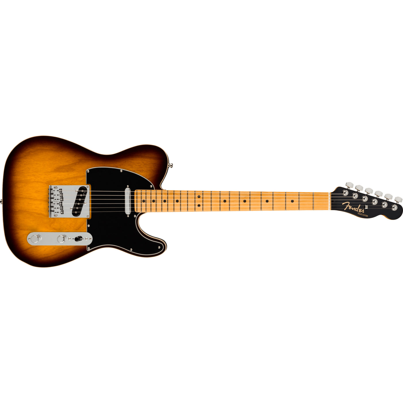 Fender American Ultra Luxe Telecaster Electric Guitar, 2-Color Sunburst (0118082703)