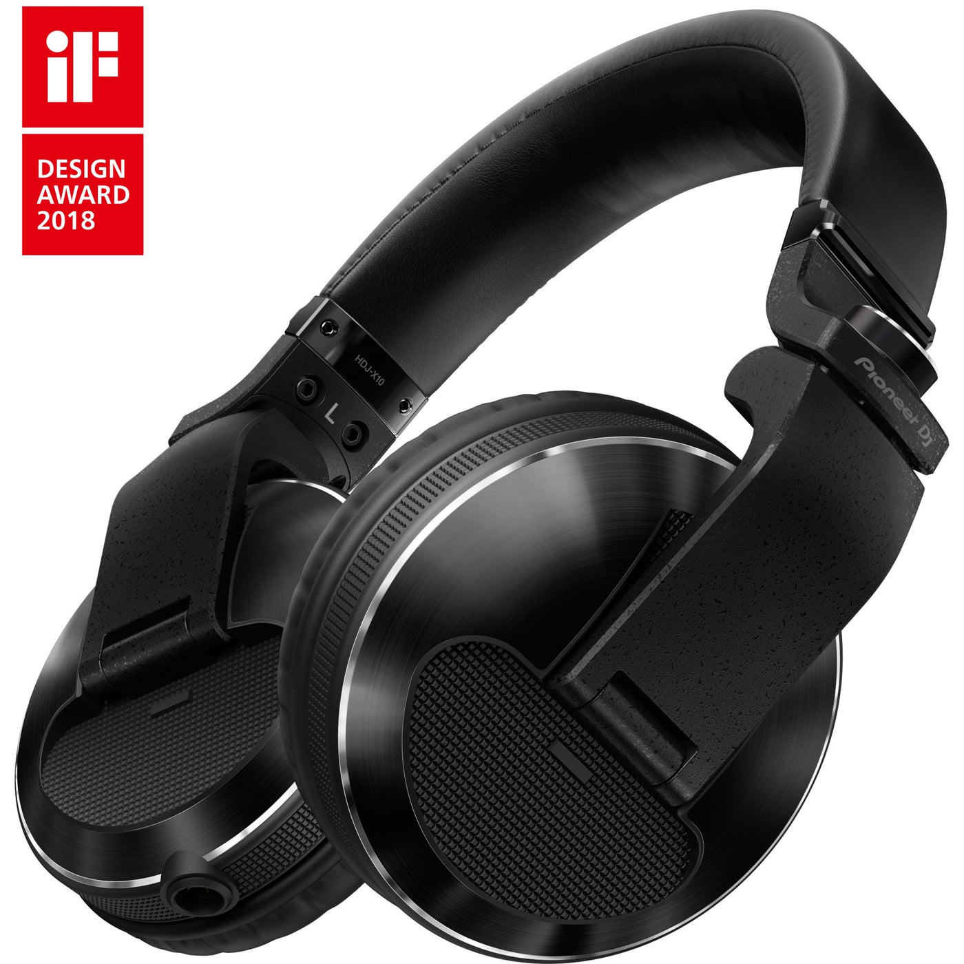 Pioneer DJ Flagship Professional DJ Over-Ear Headphones, DJ Audio Equipment, Black