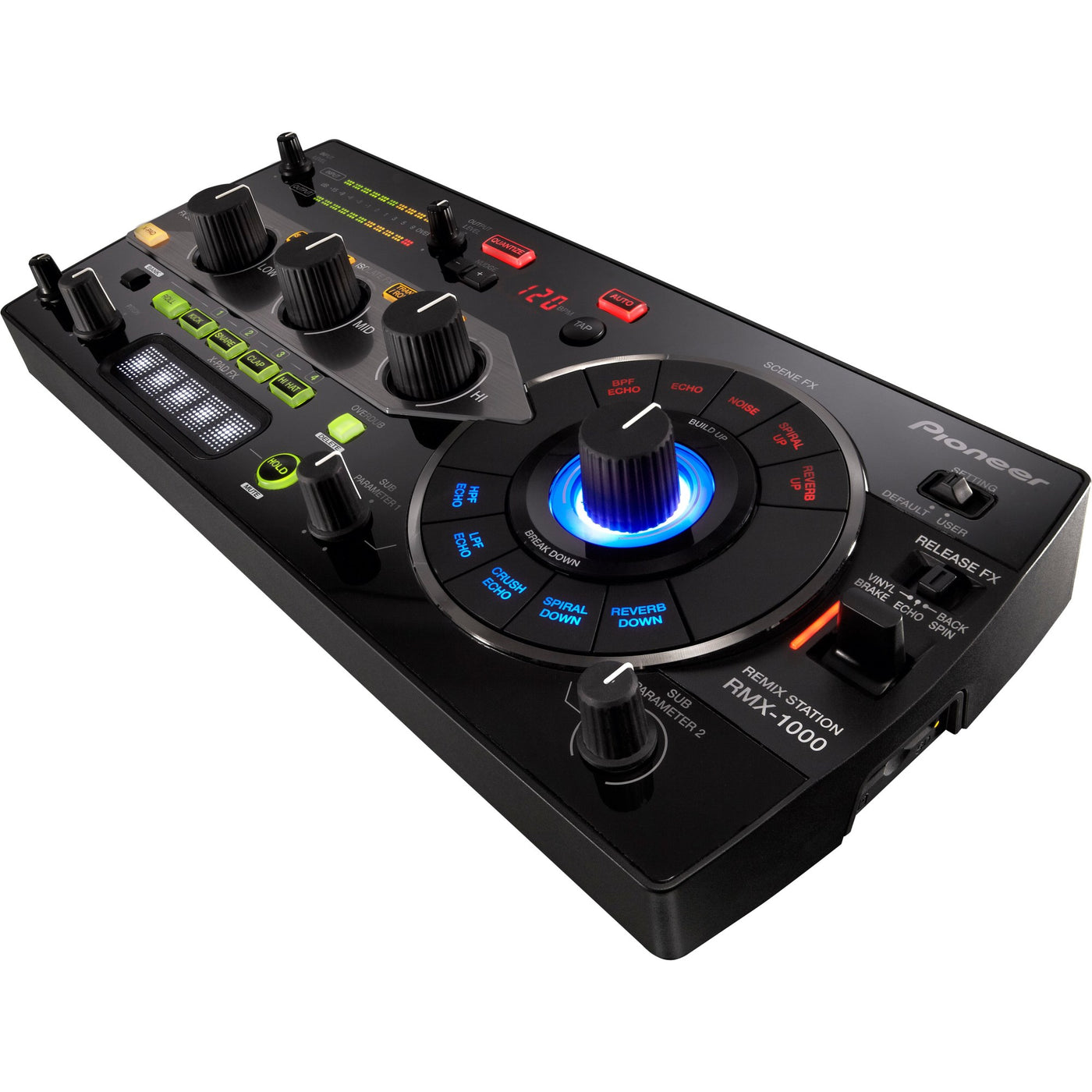 Pioneer DJ RMX-1000 3-in-1 Professional DJ Effector and Sampler, Professional Audio Equipment Effects Processor