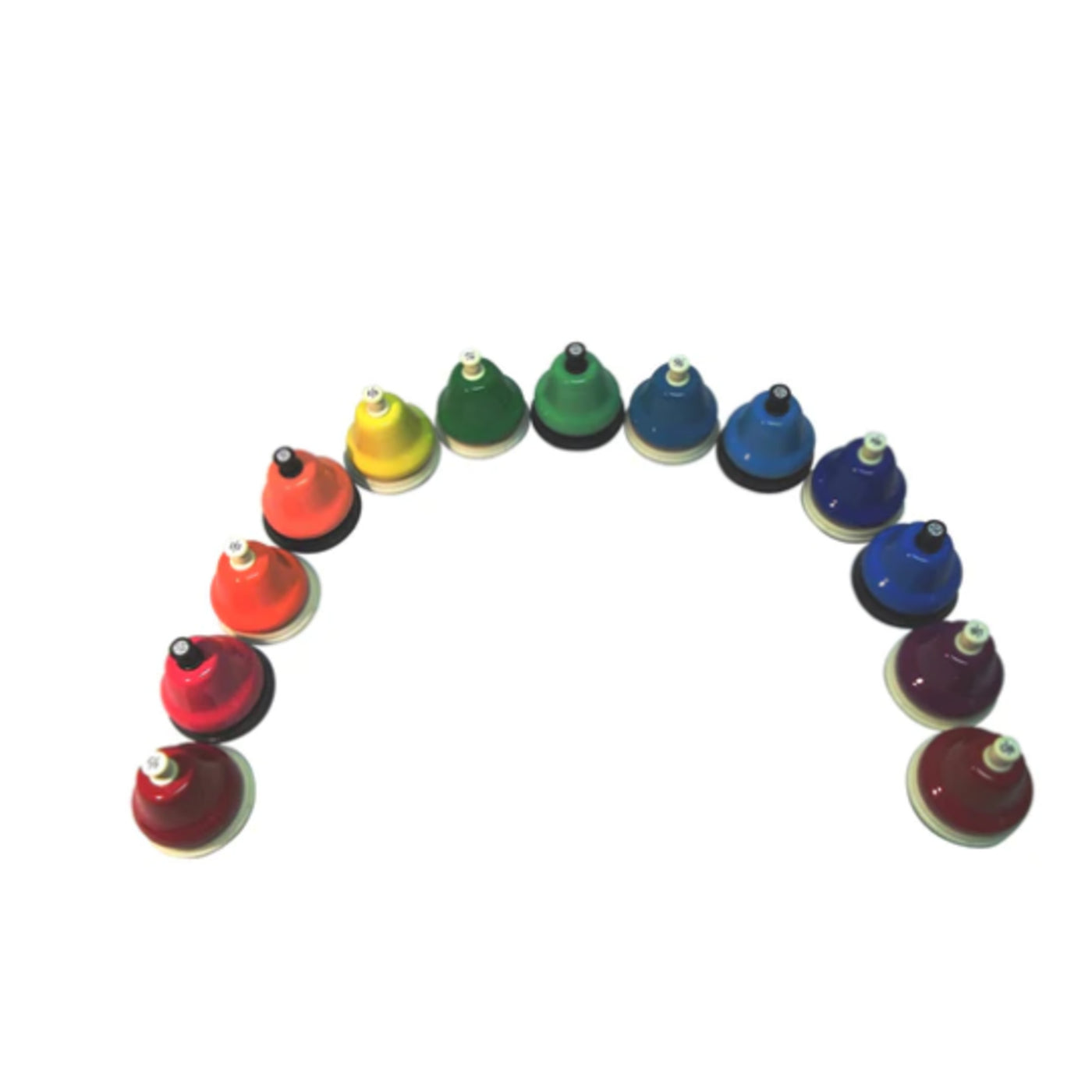 Rhythm Band Colored 13-Note Desk Bell Set (RB119)