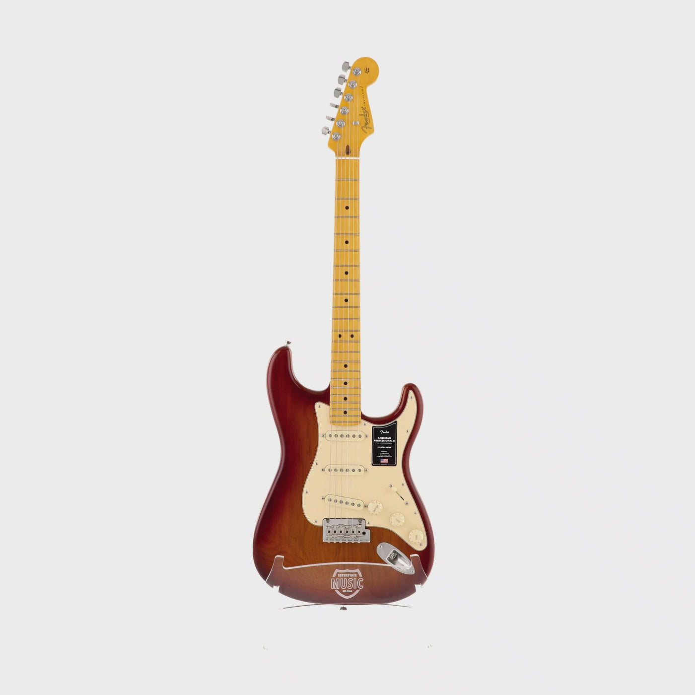 Fender American Professional ll Stratocaster Sienna Sunburst with Maple