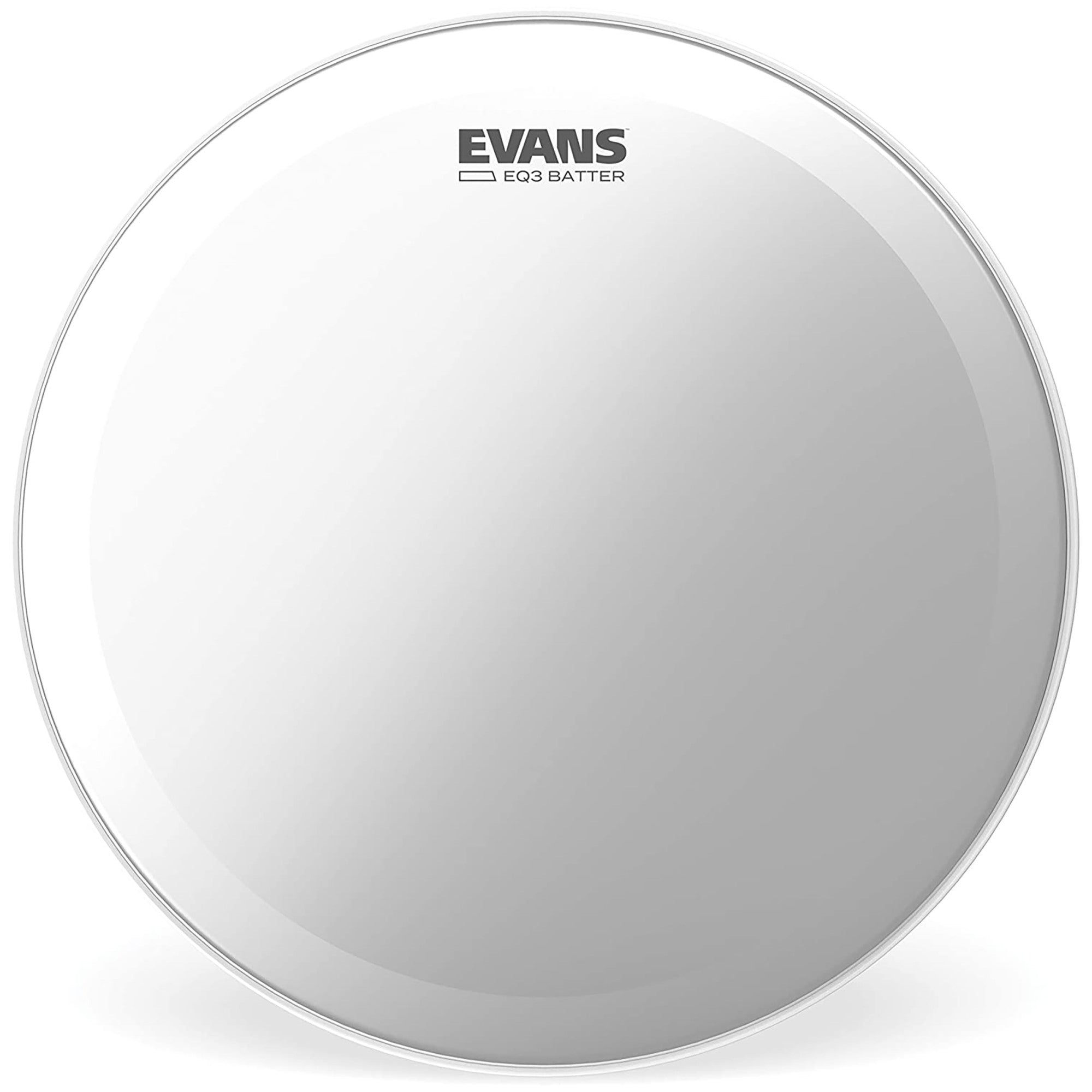 Evans EQ3 Clear Bass Drumhead, 20" – Interstate Music