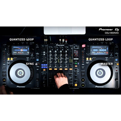 Pioneer DJ CDJ-900NXS Performance DJ Mixer Multi-Player with Disc Drive, Professional Audio Equipment, Color LCD