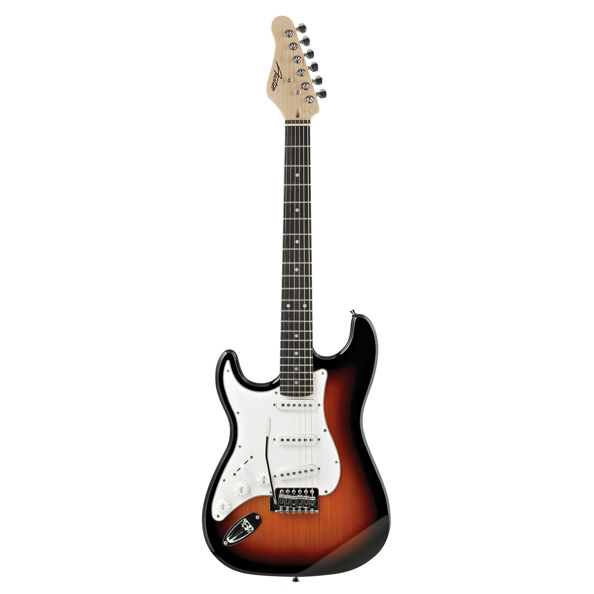 Austin Classic Double Cutaway Lefty Sunburst Electric Guitar – Interstate Music
