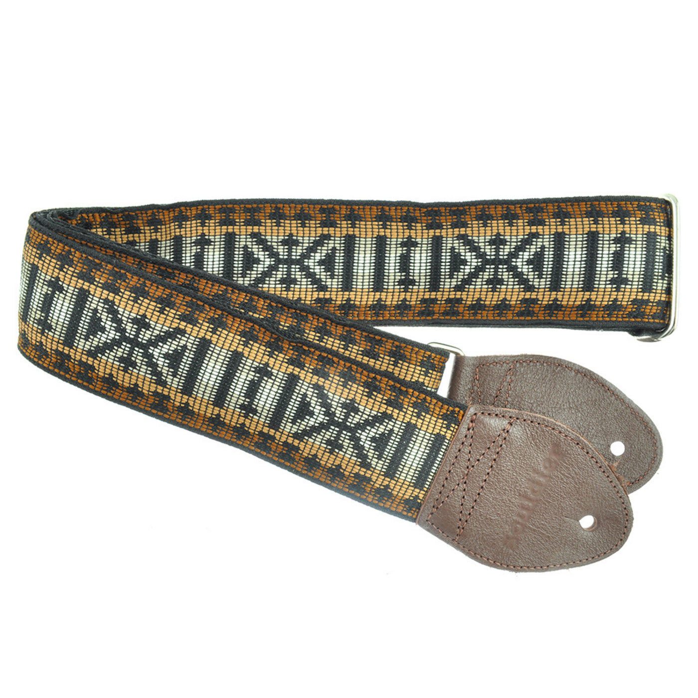Souldier GS0886BK02WB - Handmade Seatbelt Guitar Strap for Bass, Electric or Acoustic Guitar, 2 Inches Wide and Adjustable Length from 30" to 63"  Made in the USA, Zapata