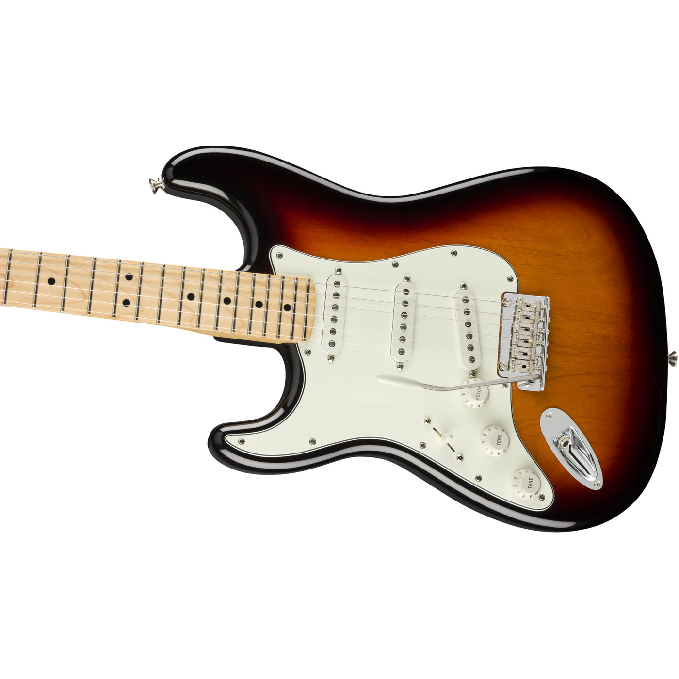 Fender Player Stratocaster Left-Handed Electric Guitar, 3-Color Sunburst (0144512500)