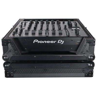 ProX XS-DJMV10BL ATA Style Hard Travel Case, For DJM-V10 and DJM-V10-LF 6 Channel DJ Mixer, Pro Audio Equipment Storage, Black on Black