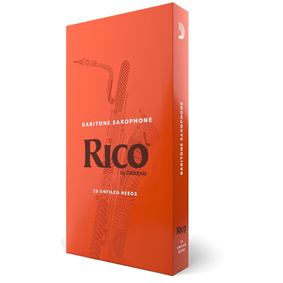 Rico by D'Addario Baritone Sax Reeds, Strength 3.5, 25-Pack (RLA2535)