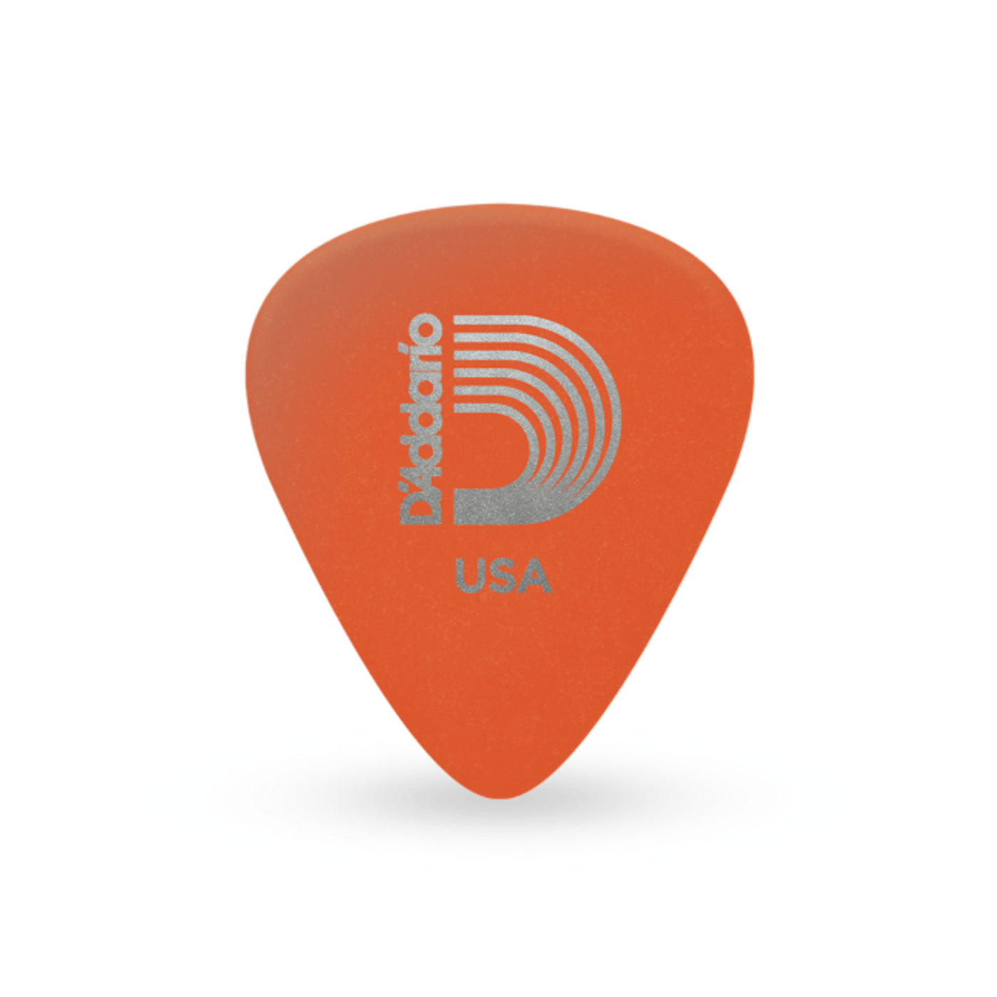 D'Addario Duralin Guitar Picks, Light, 25 Pack, Orange (1DOR2-25)