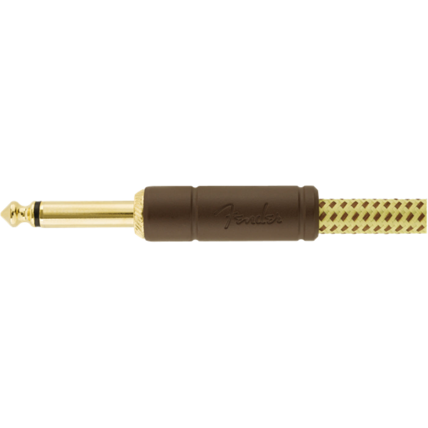 Fender Deluxe Series 15-Foot Straight to Straight Instrument Cable, Tweed (0990820084)