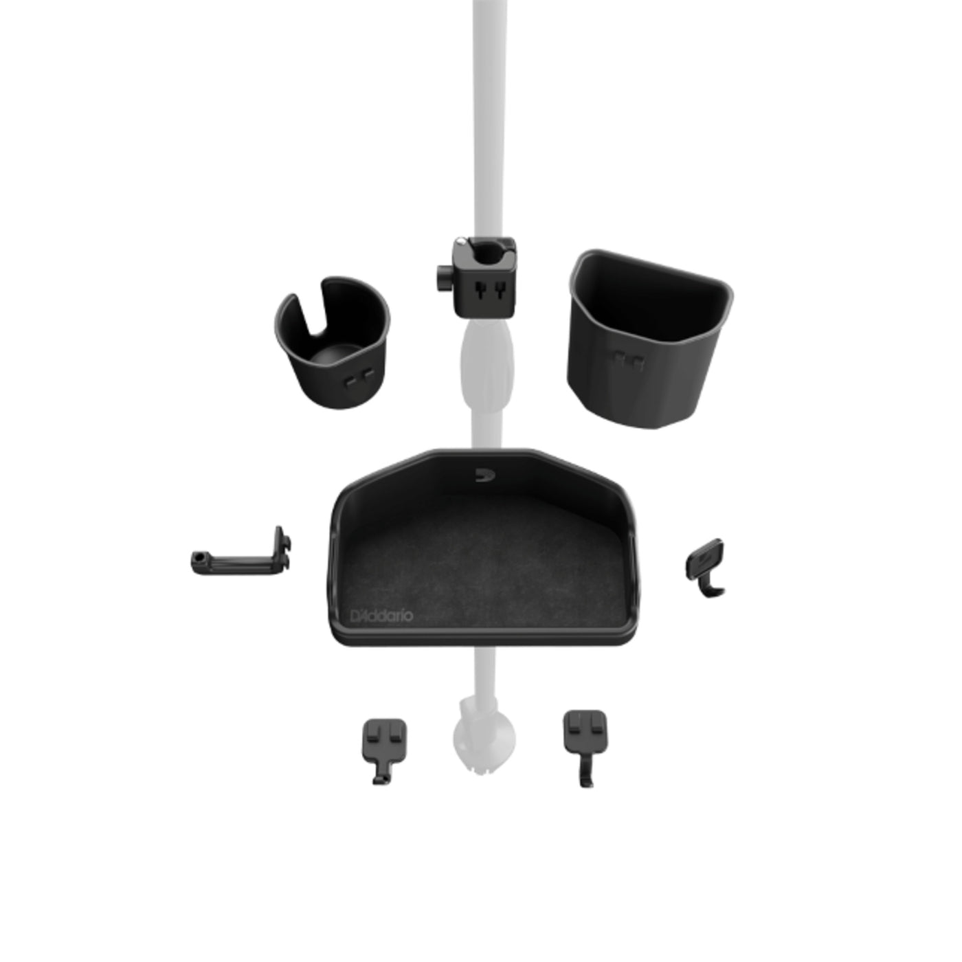 D'Addario Mic Stand Accessory System - Cup Holder (PW-MSASCH-01)