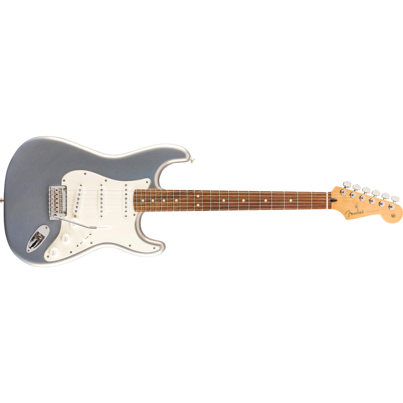 Fender Player Stratocaster Electric Guitar, Silver (0144503581)