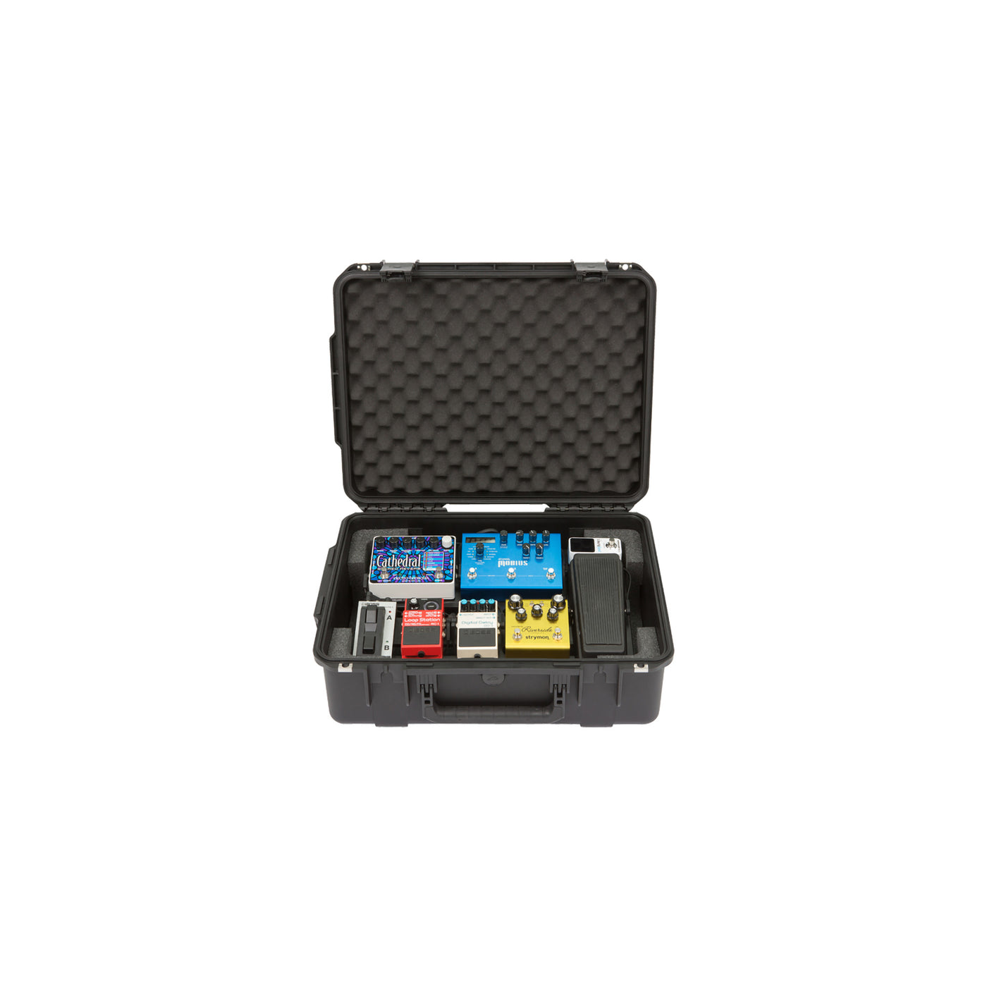 SKB Cases 3i-2015-7-PB Injection Molded Non-powered 1SKB-PB1712 Pedalboard with Waterproof Case