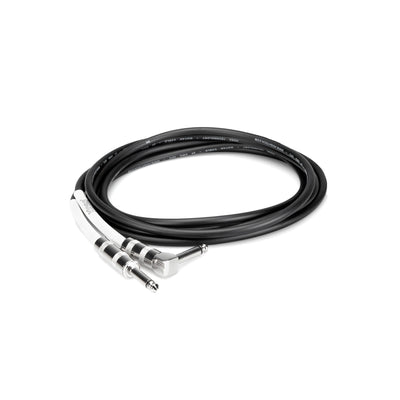 Hosa Guitar Cable, Straight to Right-angle, 20 ft