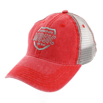Interstate Music Dashboard Trucker Hat, Red