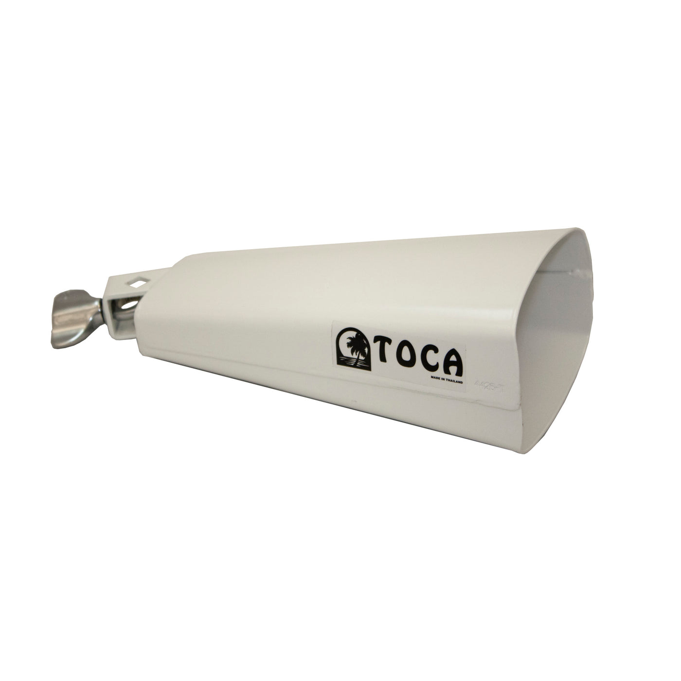 Toca 4426-T Contemporary Series Cowbell, Bongo Percussion Instrument, White