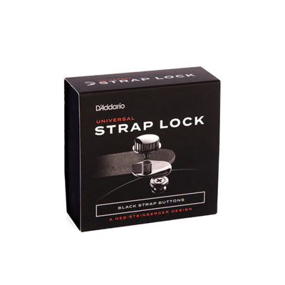 D'Addario Universal Strap Lock System, Black (PW-SLS-01)
