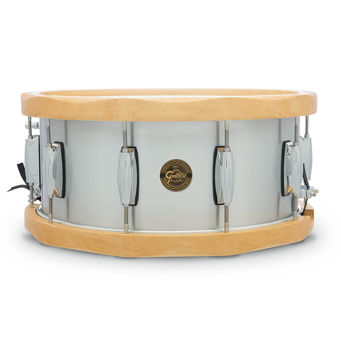 Gretsch Drums Gold Series 6.5x14" Wood Hoop Aluminum Snare Drum