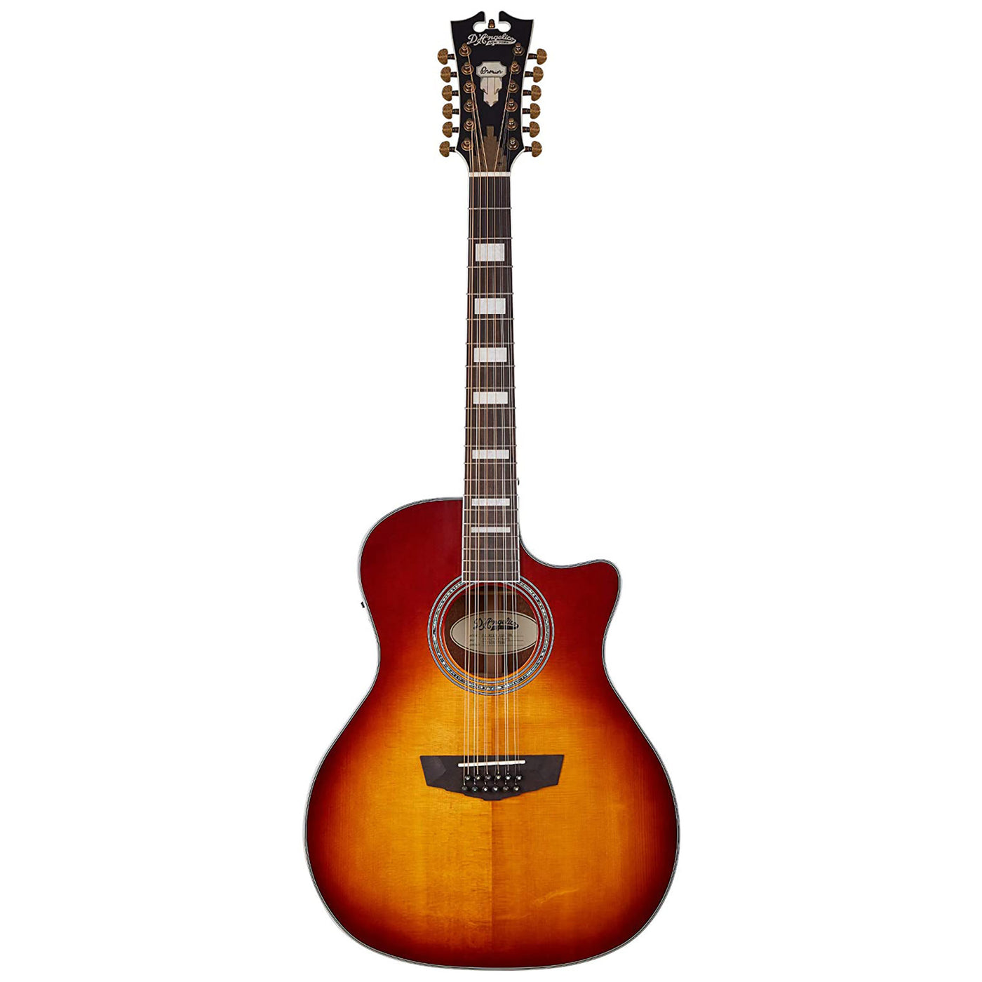 D'Angelico Premier Fulton 12-String Grand Auditorium Acoustic Guitar