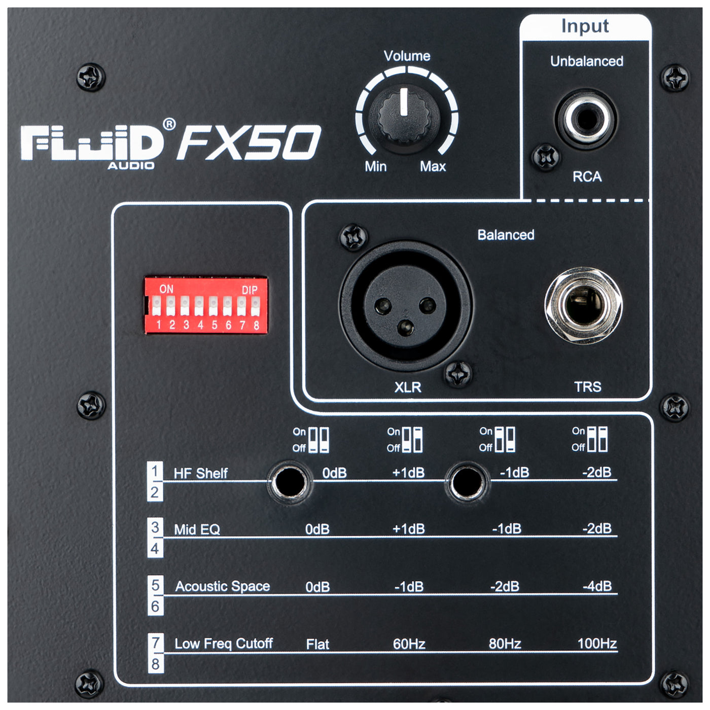 Fluid Audio FX50 5" Studio Reference Monitor with Coaxial Driver