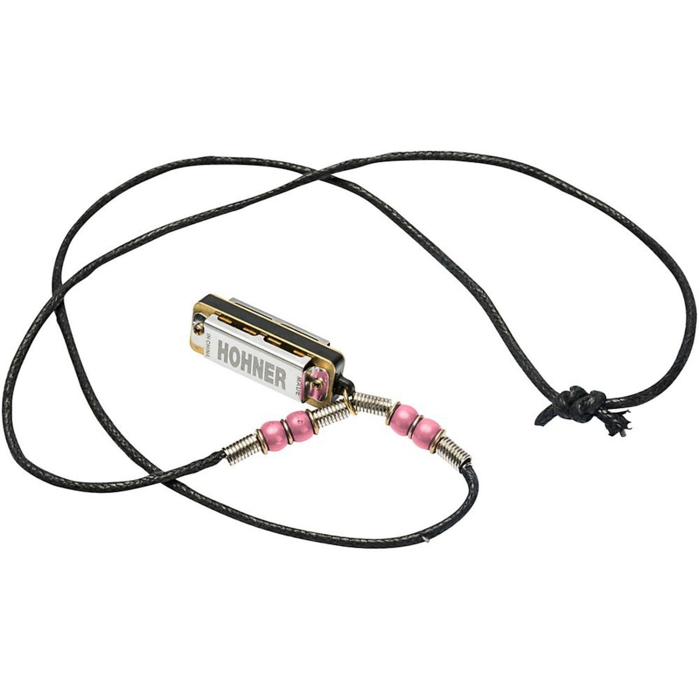 Hohner Mini Harmonica Necklace Pink (M38N-PI)