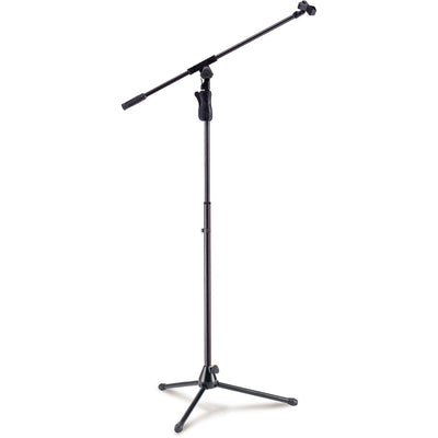 Hercules MS631B Tripod Base Boom Microphone Stand with Boom and Mic Clip