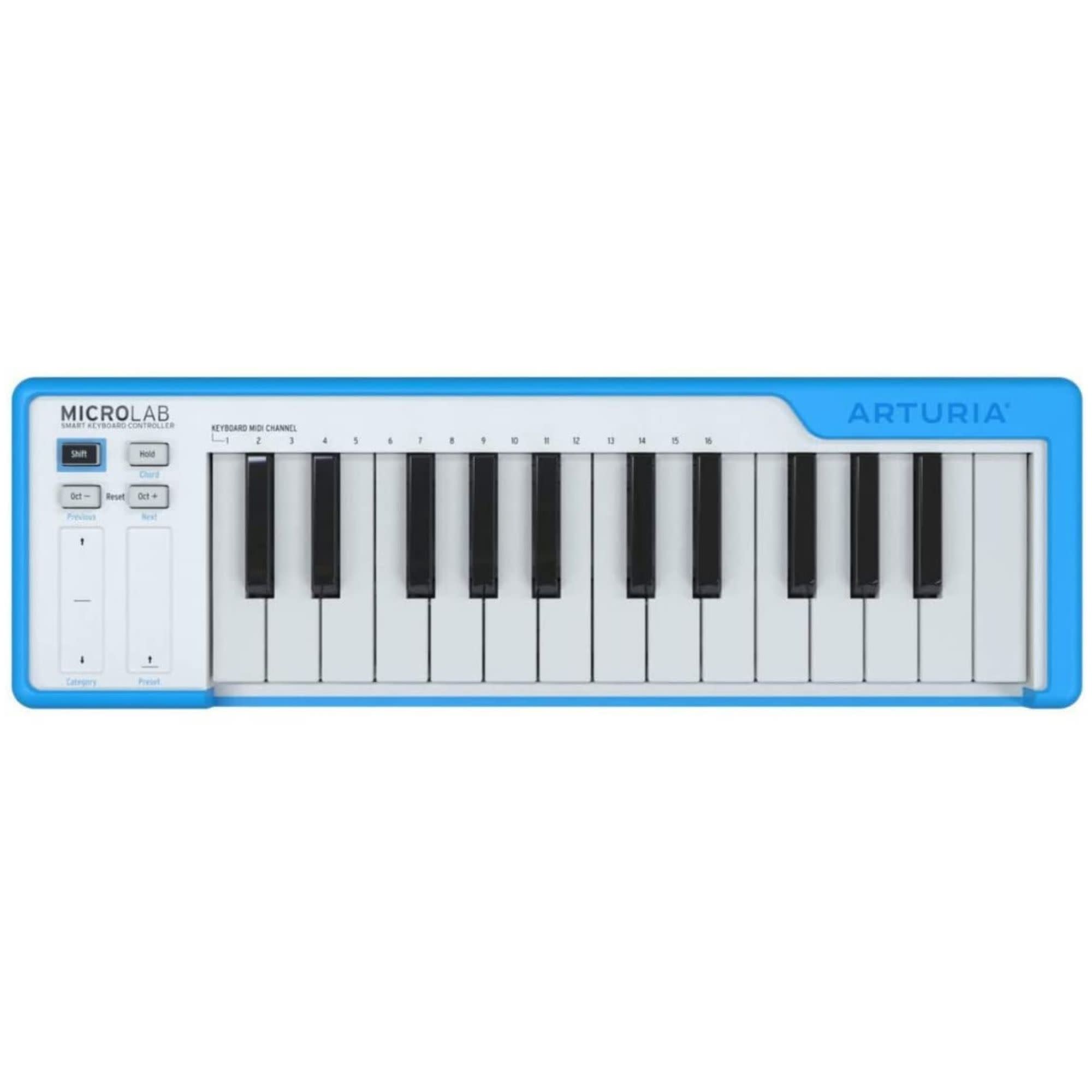 Arturia Microlab Keyboard Controller - Blue – Interstate Music