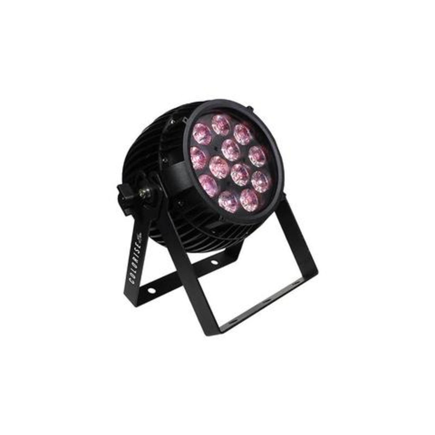 Blizzard 123920 Colorise™ EXA LED PAR Fixture with 12x 15W 6-in-1 RGBAW+UV LEDs, Black Housing