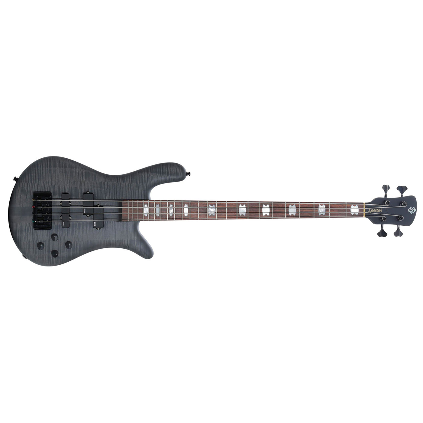 Spector Euro 4 LX Electric Bass Guitar - Trans Black Stain