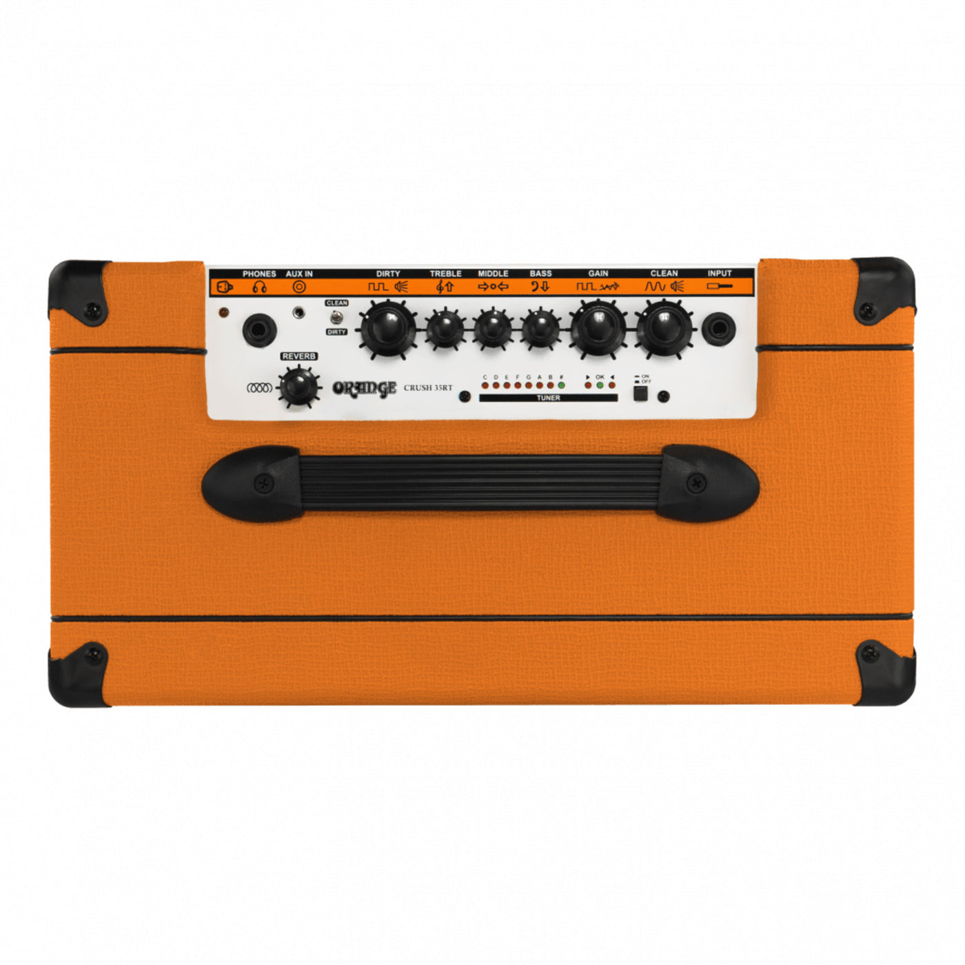 Orange Amps Crush 35RT, Twin Channel, All-Analog, 35-Watt Amplifier with Buffered Effects Loop - CRUSHACOUSTIC30