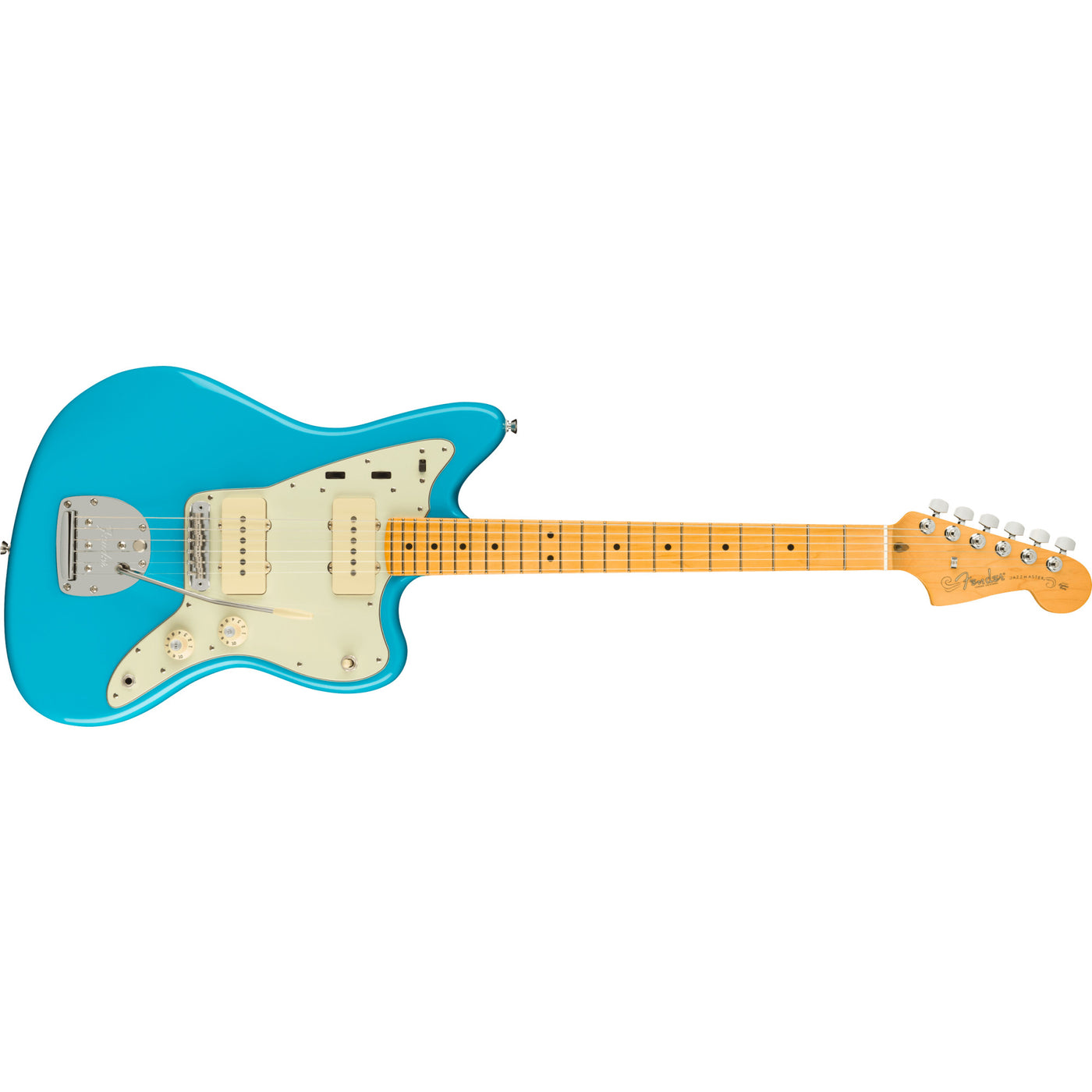Fender American Professional ll Jazzmaster Electric Guitar, Miami Blue (0113972719)