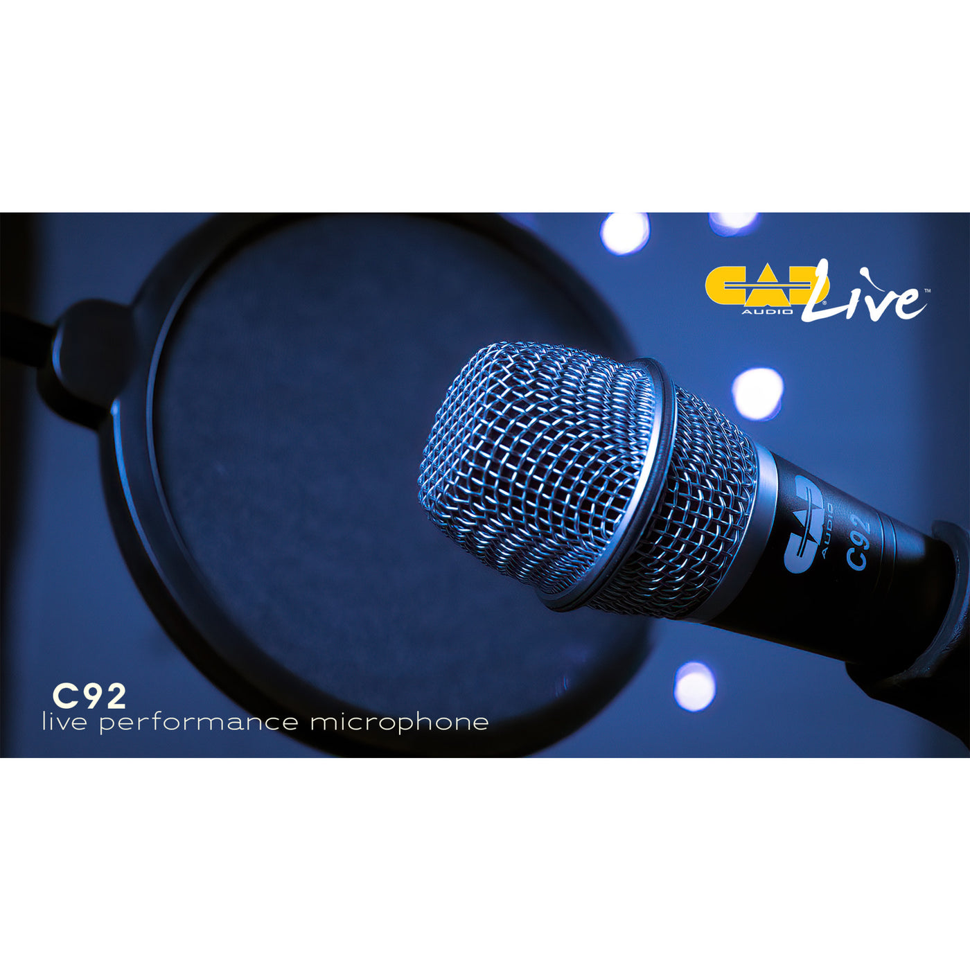 CAD Audio C92 Premium Cardioid Condenser Handheld with Equitek Capsule (C92)