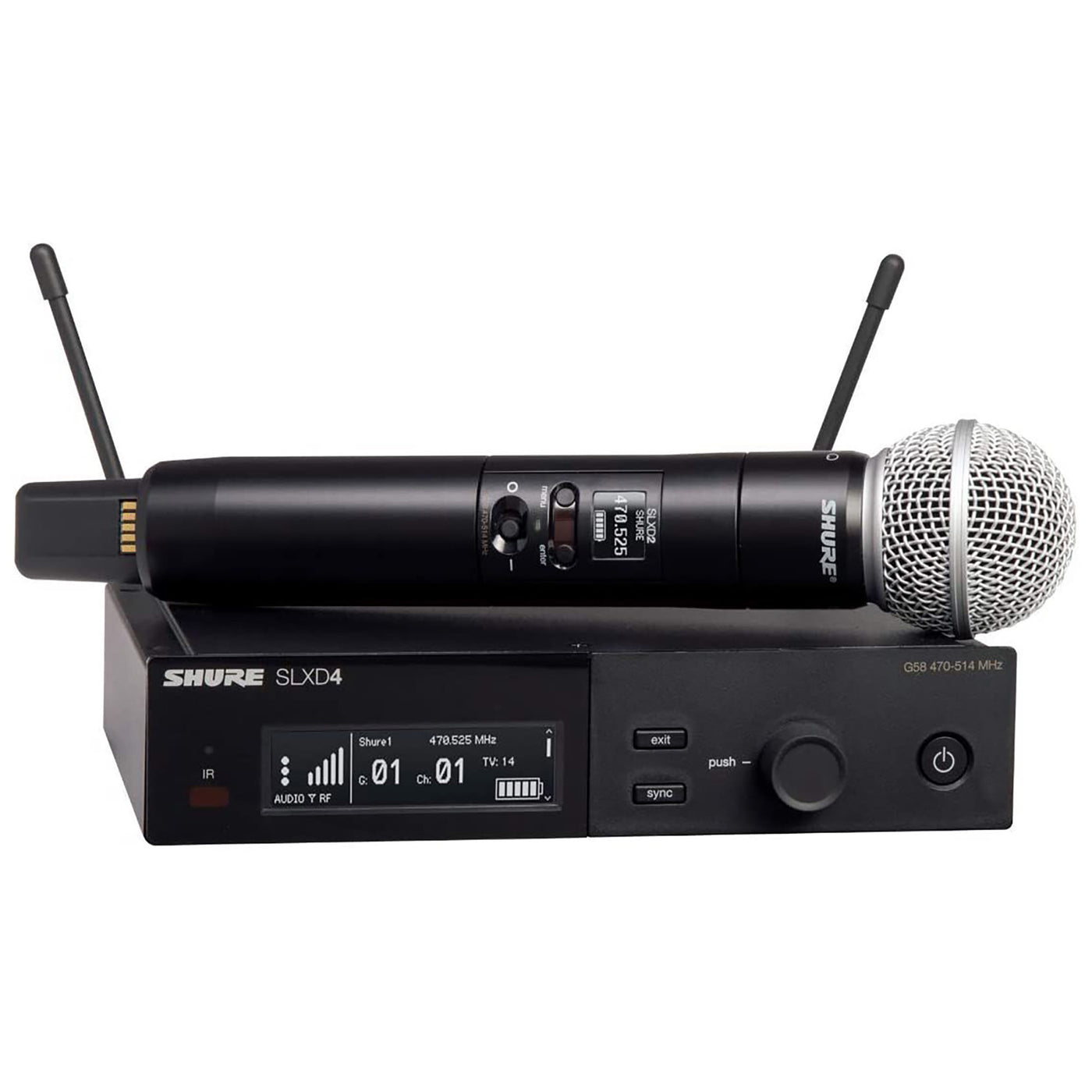Shure SLXD24/SM58-j52 Wireless System with SM58 Handheld Transmitter