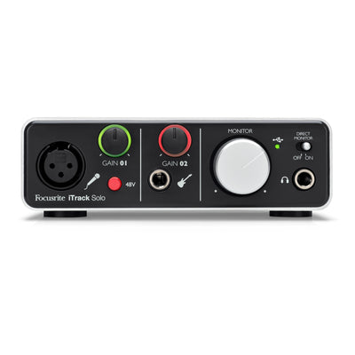 Focusrite iTrack Solo 2-channel Audio Interface with Lightning Connector
