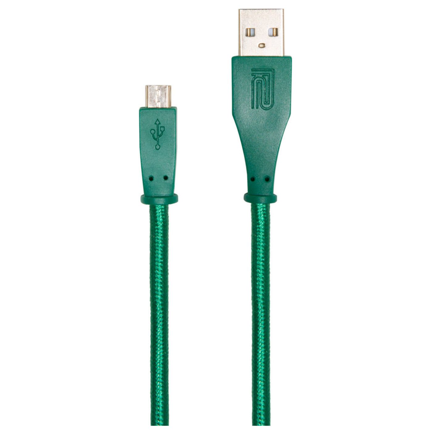 Roland RCC-5-UAUM 5' Interconnect Cable, USB-A to Micro-USB - Green Woven