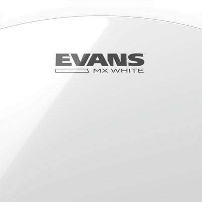 Evans MX White Marching Tenor Drum Head, 12 Inch