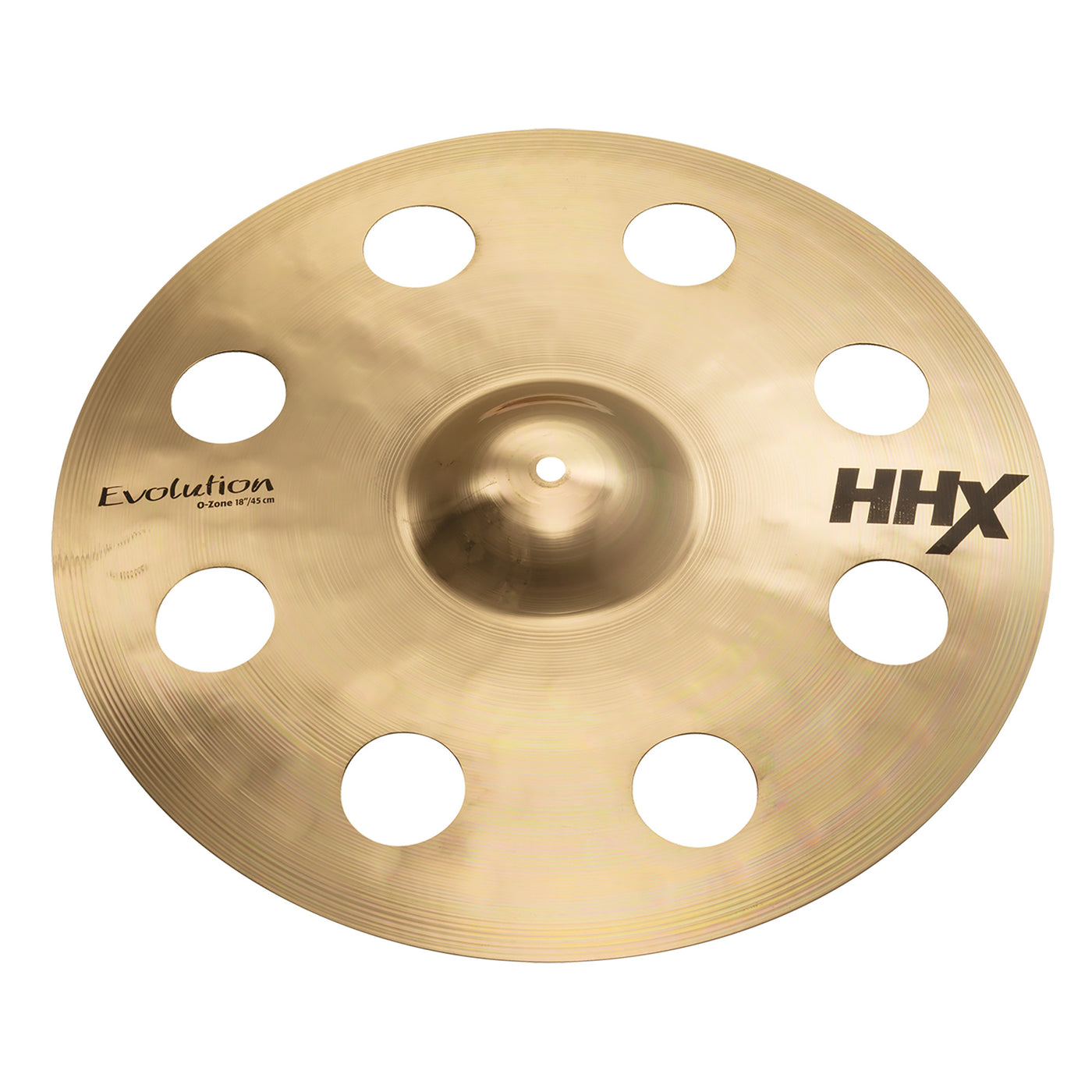Sabian 18" HHX Evolution O-Zone Crash Cymbal - Brilliant Finish