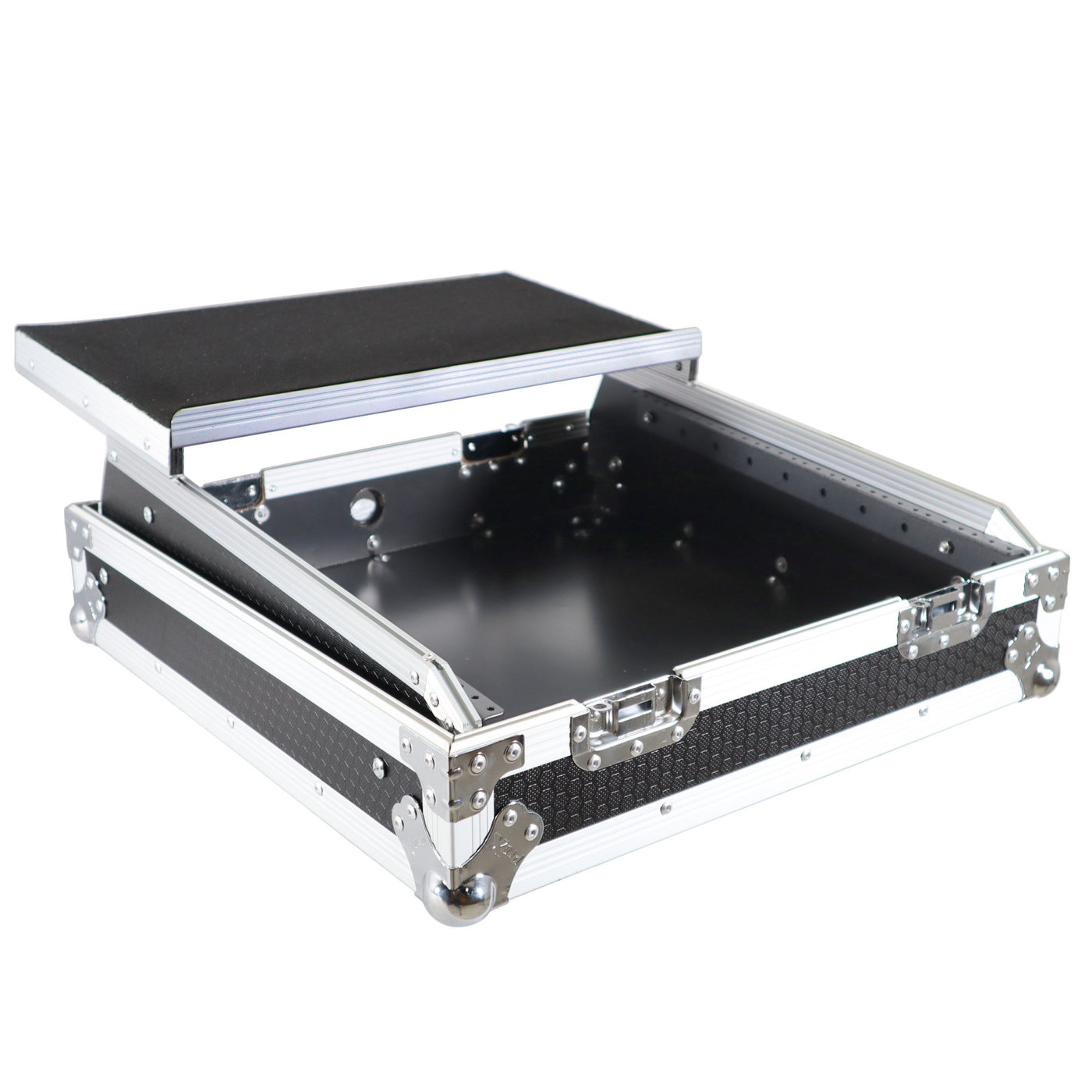 ProX XS-19MIXLT 10U Top Mount DJ Mixer Case, 19" Slanted, Pro Audio Equipment Storage