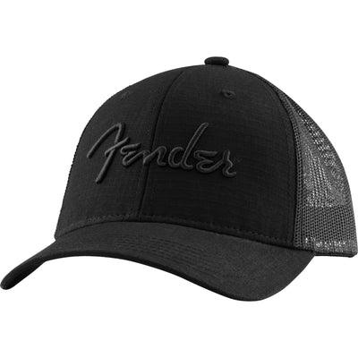 Fender Snap Back Pick Holder Hat, Black (9122421300)