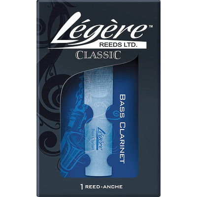 Legere Reeds Classic Cut Synthetic Bass Clarinet Reed, #3 (L171202)