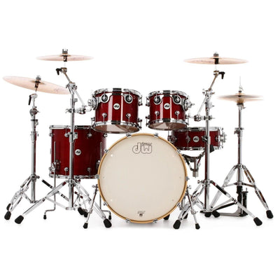 DW Design Series 5-Piece Shell Pack - Cherry Stain