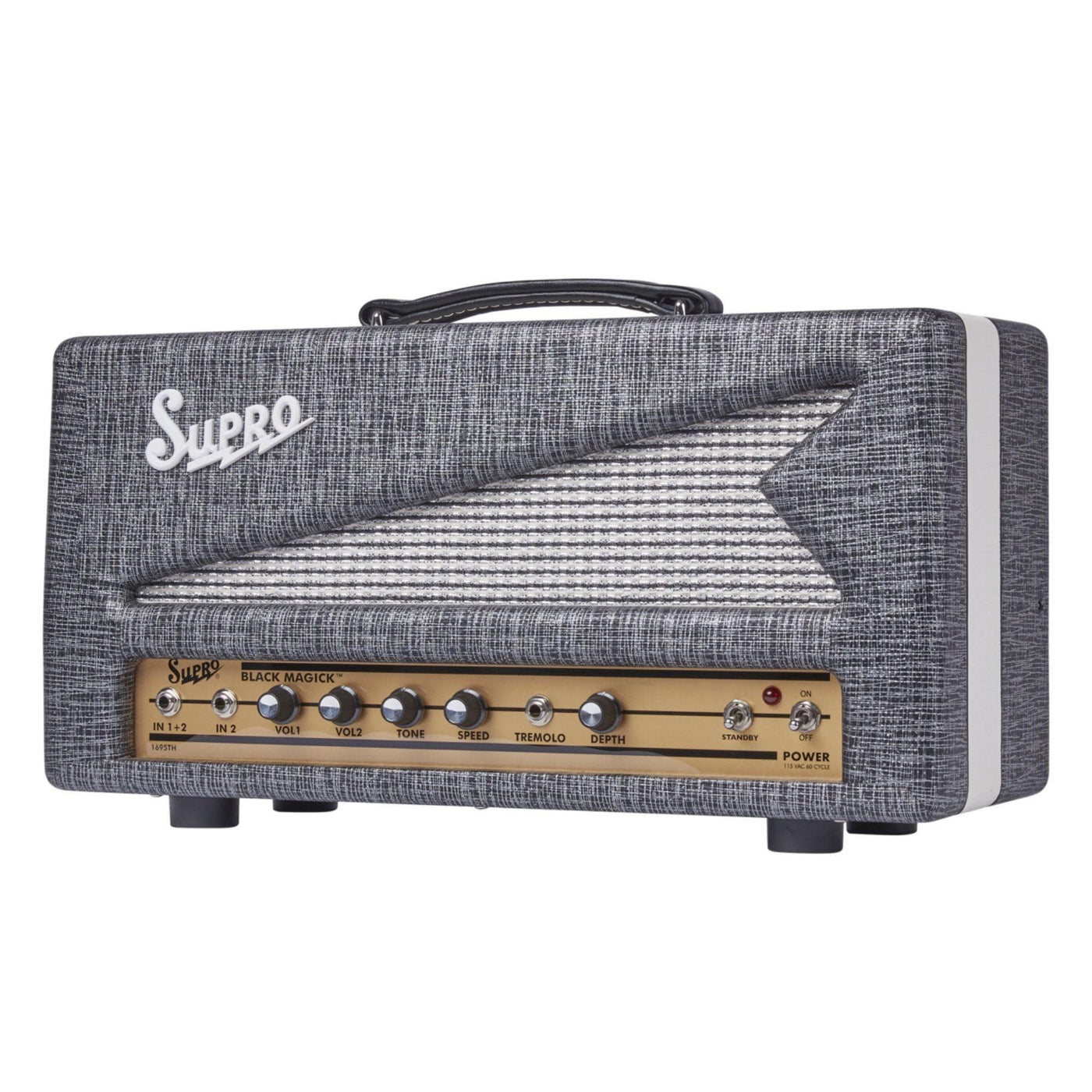 Supro 1696RTH Black Magick Reverb Guitar Amplifier Head