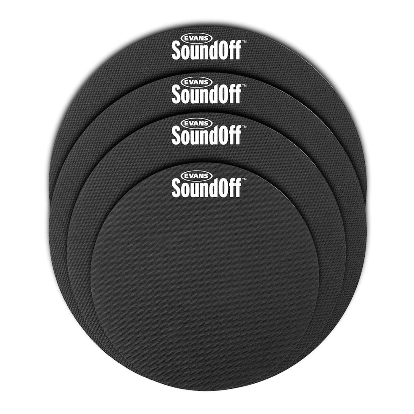 SoundOff by Evans Drum Mute Pack, Fusion (10,12,14,14)