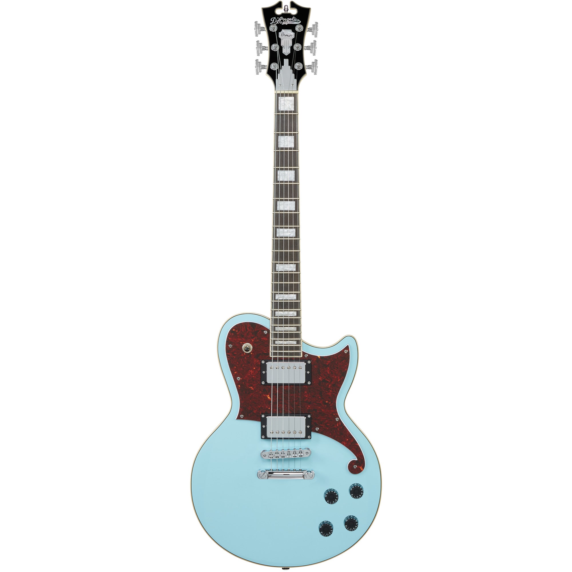 D’Angelico Premier Atlantic Electric Guitar with Stopbar Tailpiece, Sk – Interst