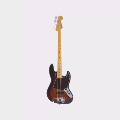 Fender American Professional II Jazz Bass, Maple Fingerboard, 3-Color Sunburst