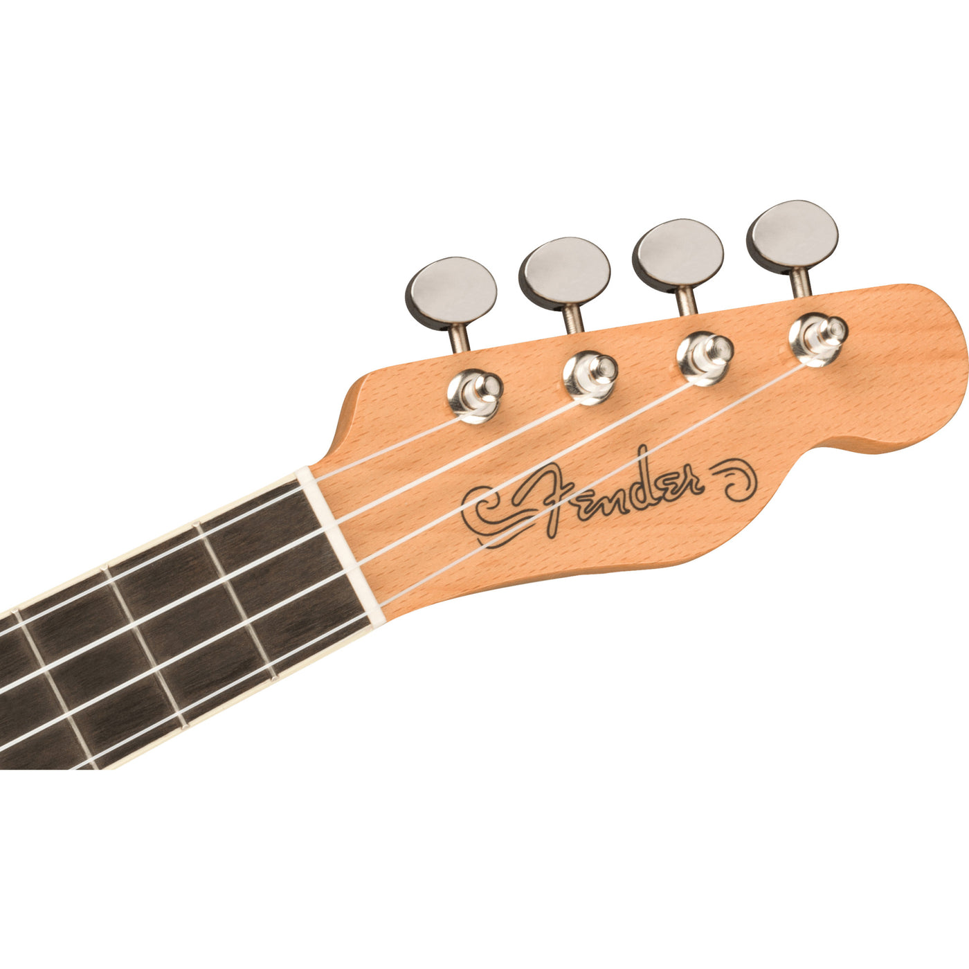 Fender Fullerton Tele Uke Electric Ukulele, Black (0971653006)