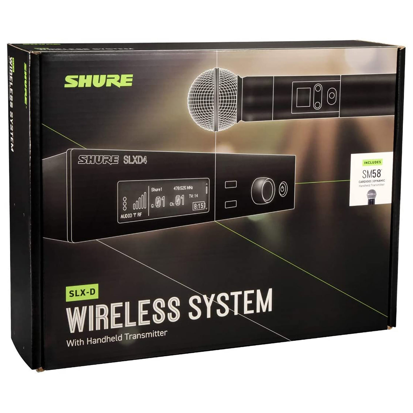 Shure SLXD24/SM58-j52 Wireless System with SM58 Handheld Transmitter