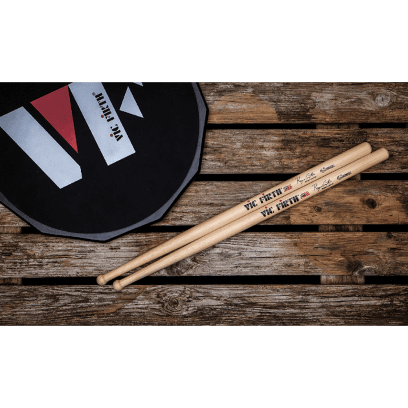 Vic Firth Corpsmaster Signature Snare - Roger Carter Drumstick (SRC)
