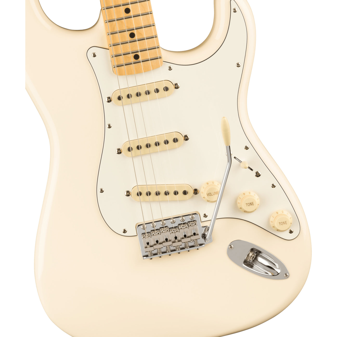 Fender JV Modified '60s Stratocaster Electric Guitar, Olympic White (0251862305)